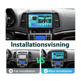 Hyundai Santa Fe 2006-2012 – 9" Radio m. Apple CarPlay og Android Auto – Bilmedie.dk